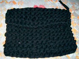 Manualidades crochet: Bolso de trapillo-2134